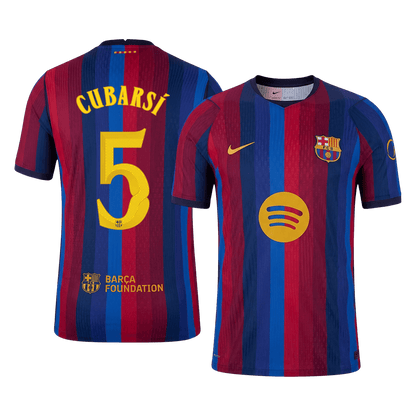 Barcelona Hjemmedrakt 2026/27 – CUBARSÍ #5 – UCL (Spillerversjon)