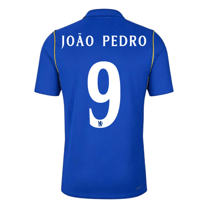 Chelsea Hjemmedrakt 2026/27 – JOÃO PEDRO #9 – UCL (Spillerversjon)