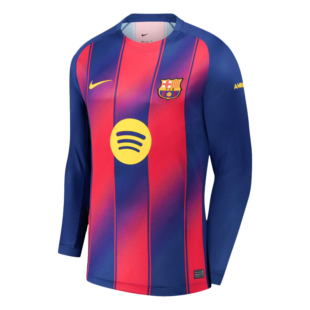 Barcelona Langermet Hjemmedrakt 2025/26