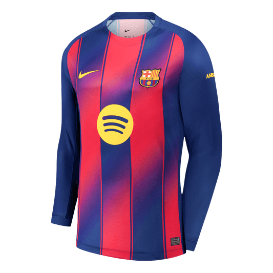 Barcelona Langermet Hjemmedrakt 2025/26