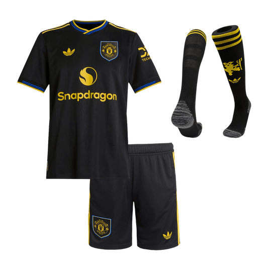 Manchester United Tredjedraktsett Barn 3-deler 2025/26