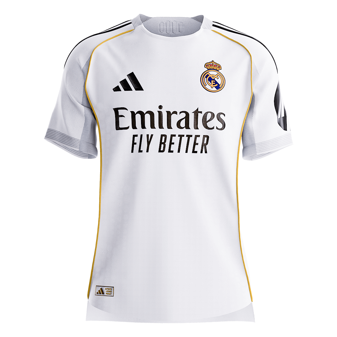 Real Madrid Hjemmedrakt 2025/26 (Spillerversjon) [PREMIUM]