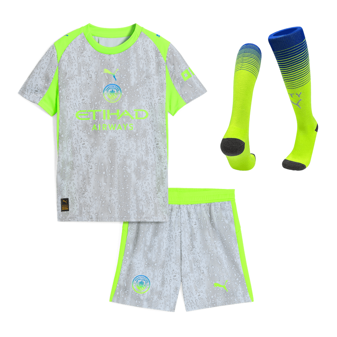 Manchester City Tredjedraktsett Barn 3-deler 2025/26