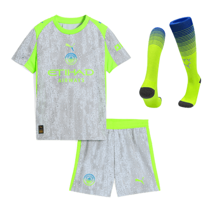 Manchester City Tredjedraktsett Barn 3-deler 2025/26