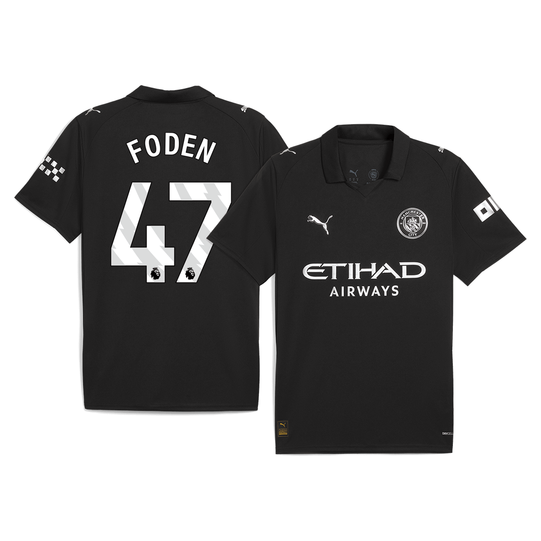 Manchester City Bortedrakt 2025/26 – FODEN #47