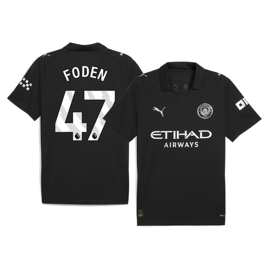 Manchester City Bortedrakt 2025/26 – FODEN #47