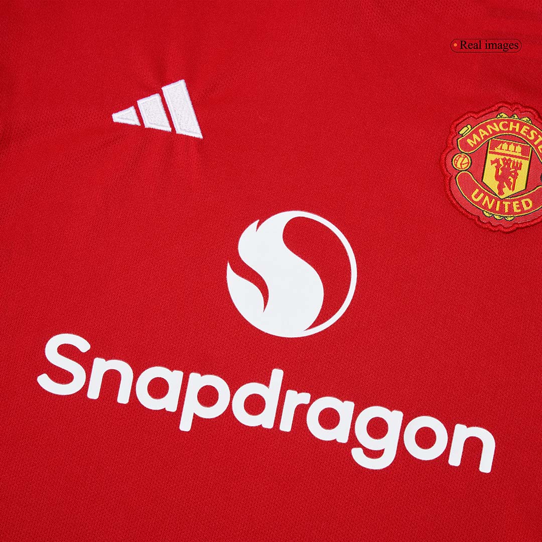 Manchester United Hjemmedraktsett Barn 3-deler 2025/26 – bilde 7