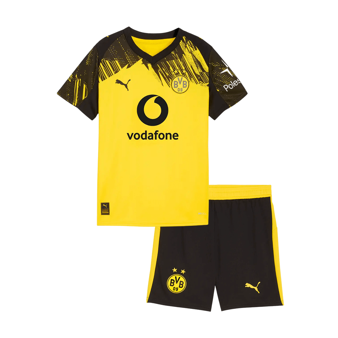 Borussia Dortmund Hjemmedraktsett Barn 2025/26