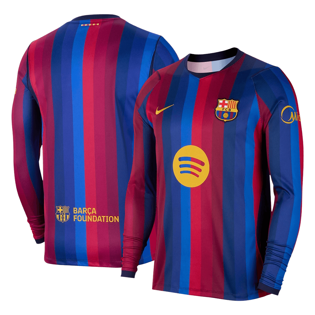 Barcelona Langermet Hjemmedrakt 2026/27