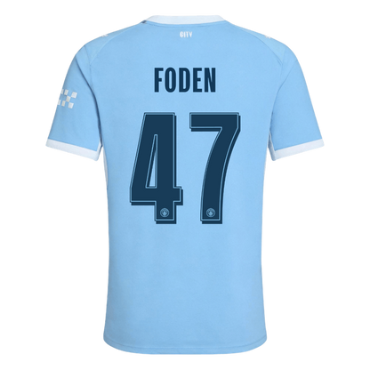 Manchester City Hjemmedrakt 2026/27 – FODEN #47 – UCL (Spillerversjon)