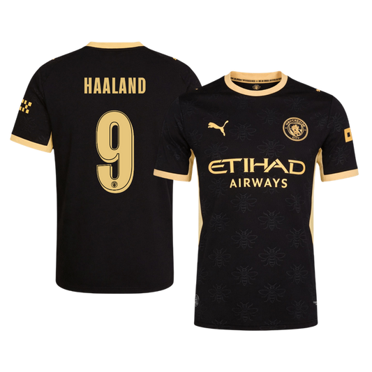 Manchester City Bortedrakt 2026/27 – HAALAND #9 – UCL (Spillerversjon)