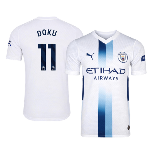 Manchester City Tredjedrakt 2026/27 – DOKU #11 (Spillerversjon)