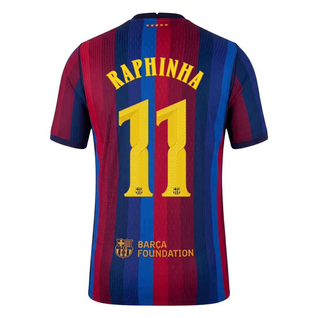 Barcelona Hjemmedrakt 2026/27 – RAPHINHA #11 – UCL (Spillerversjon)