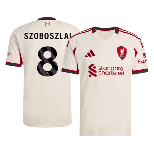 Liverpool Bortedrakt 2025/26 – SZOBOSZLAI #8