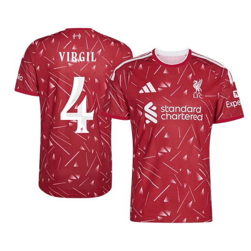 Liverpool Hjemmedrakt 2026/27 – VIRGIL #4 – UCL (Spillerversjon)
