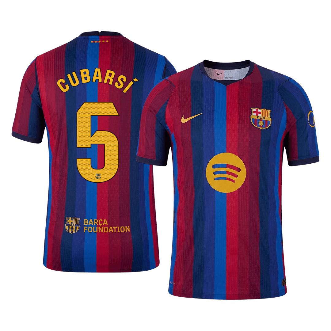 Barcelona Hjemmedrakt 2026/27 – CUBARSÍ #5 (Spillerversjon)