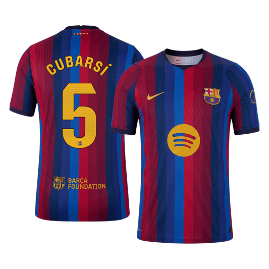 Barcelona Hjemmedrakt 2026/27 – CUBARSÍ #5 (Spillerversjon)