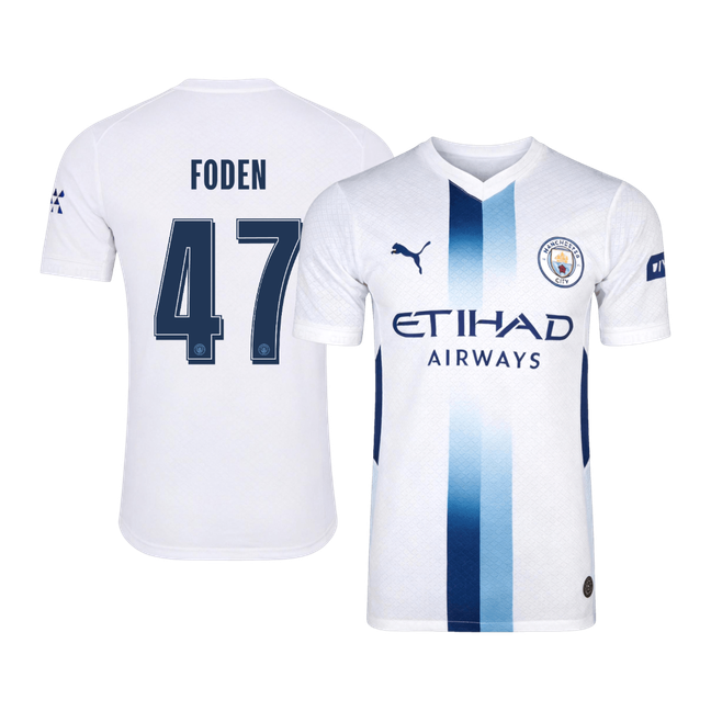 Manchester City Tredjedrakt 2026/27 – FODEN #47 – UCL (Spillerversjon)