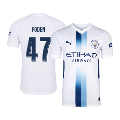 Manchester City Tredjedrakt 2026/27 – FODEN #47 – UCL (Spillerversjon)