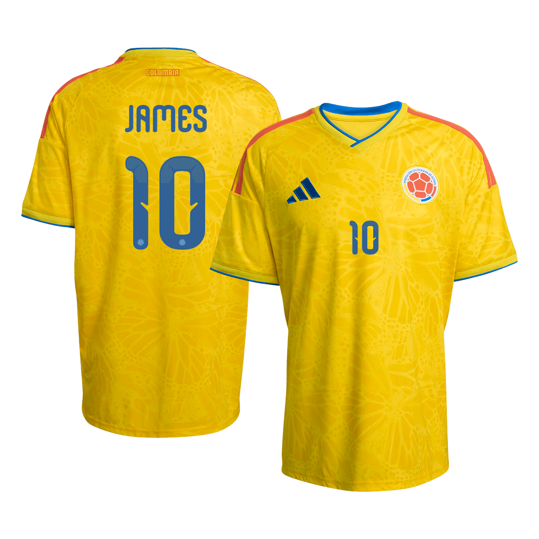 Colombia Hjemmedrakt VM 2026 – JAMES #10