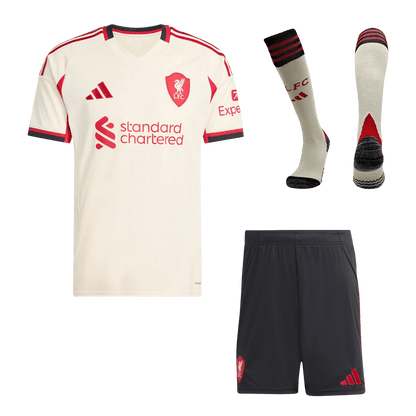 Liverpool Bortedraktsett 3-deler 2025/26