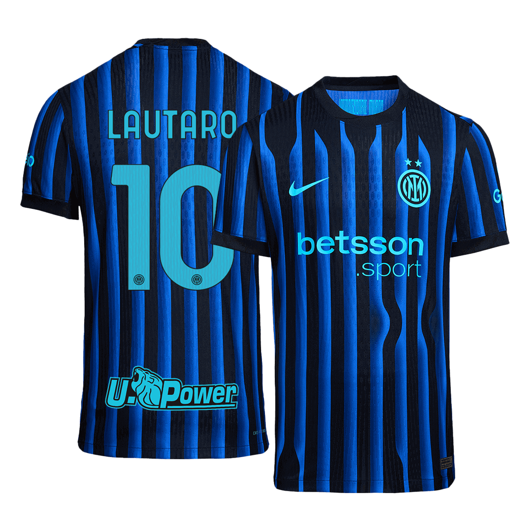 Inter Milan Hjemmedrakt 2025/26 – LAUTARO #10 (Spillerversjon)