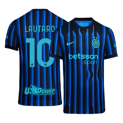 Inter Milan Hjemmedrakt 2025/26 – LAUTARO #10 (Spillerversjon)