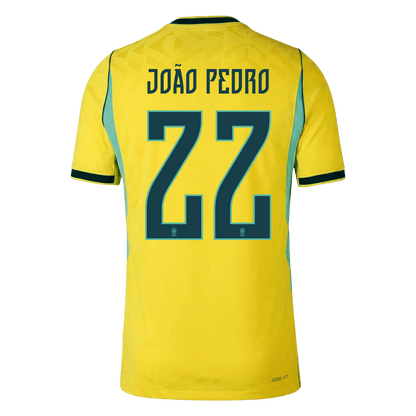Brasil Hjemmedrakt VM 2026 – JOÃO PEDRO #22 (Spillerversjon) – bilde 3