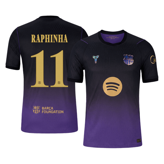 Barcelona Bortedrakt 2026/27 – RAPHINHA #11 – UCL (Spillerversjon)