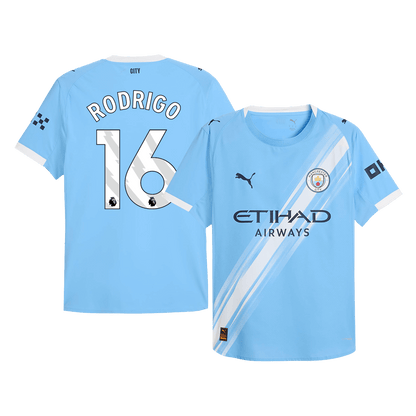 Manchester City Hjemmedrakt 2025/26 – RODRIGO #16 (Spillerversjon)