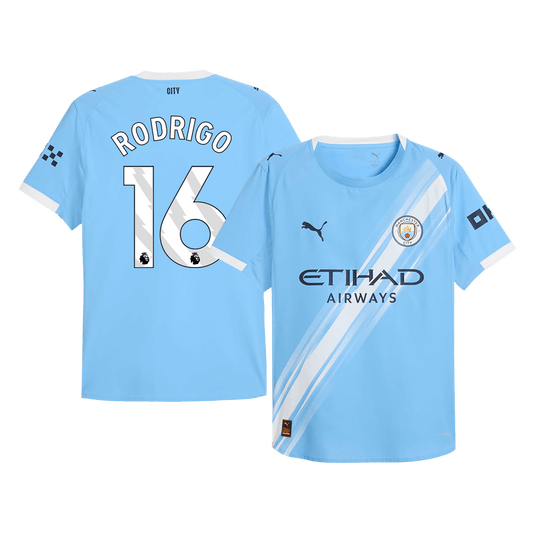 Manchester City Hjemmedrakt 2025/26 – RODRIGO #16 (Spillerversjon)