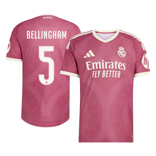 Real Madrid Tredjedrakt 2026/27 – BELLINGHAM #5 (Spillerversjon)