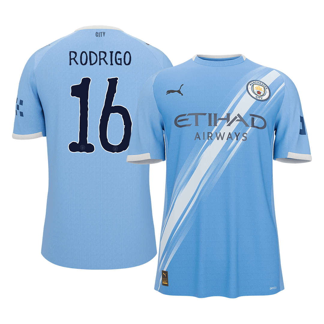 Manchester City Hjemmedrakt VM 2025/26 – RODRIGO #16 [PREMIUM]