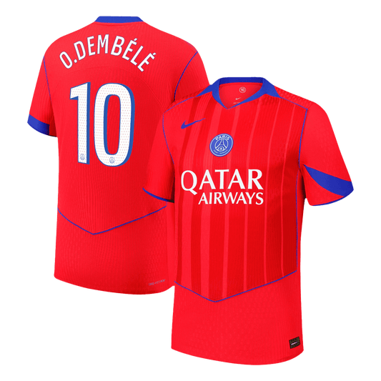 PSG Tredjedrakt 2025/26 – O.DEMBÉLÉ #10 (Spillerversjon)