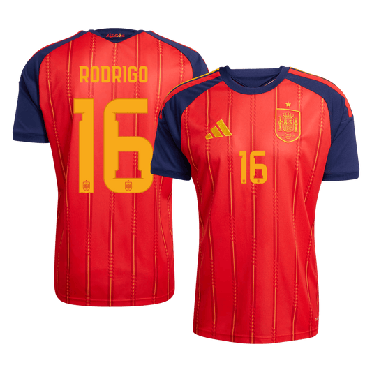 Spania Hjemmedrakt VM 2026 – RODRIGO #16 [PREMIUM]