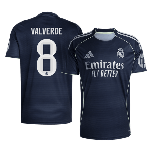 Real Madrid Bortedrakt 2025/26 – VALVERDE #8 [PREMIUM]