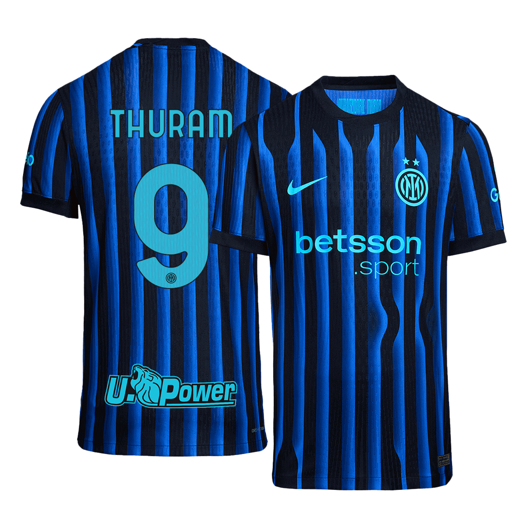 Inter Milan Hjemmedrakt 2025/26 – THURAM #9 (Spillerversjon)
