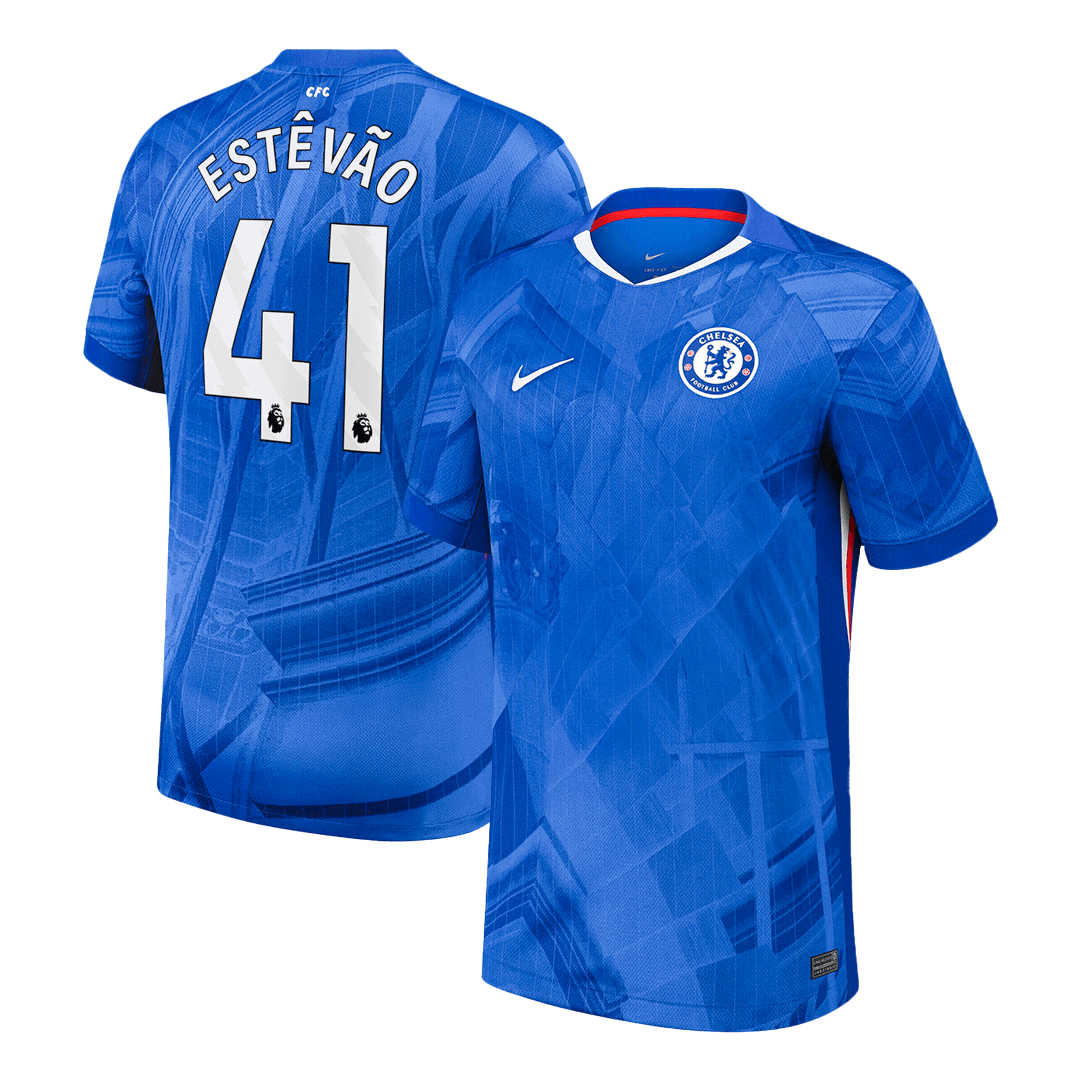 Chelsea Hjemmedrakt 2025/26 – ESTÊVÃO #41 [PREMIUM]
