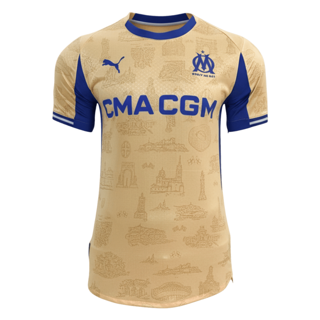 Marseille Fjerdedrakt 2025/26 (Spillerversjon)