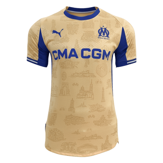 Marseille Fjerdedrakt 2025/26 (Spillerversjon)