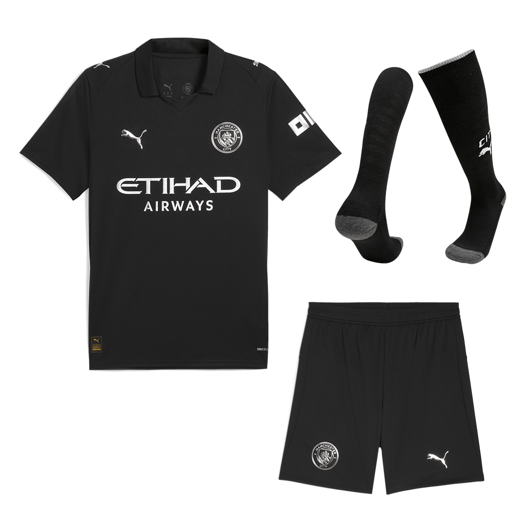 Manchester City Bortedraktsett 3-deler 2025/26