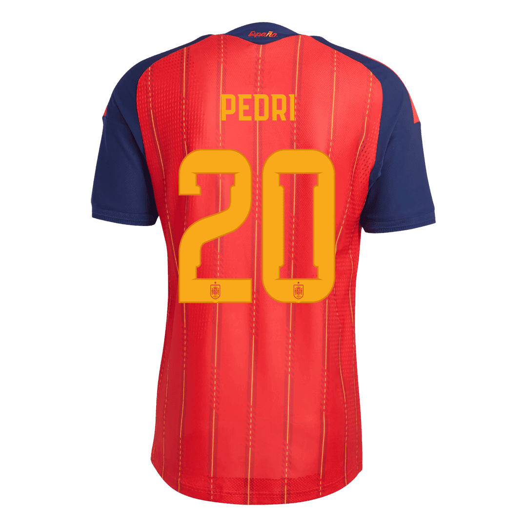 [Champion Edition] Spania Hjemmedrakt VM 2026 – PEDRI #20 (Spillerversjon)