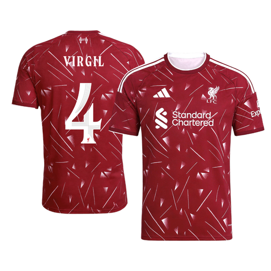 Liverpool Hjemmedrakt 2026/27 – VIRGIL #4 – UCL