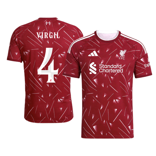 Liverpool Hjemmedrakt 2026/27 – VIRGIL #4 – UCL