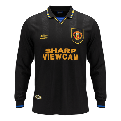 Manchester United Retro Langermet Bortedrakt 1993/94