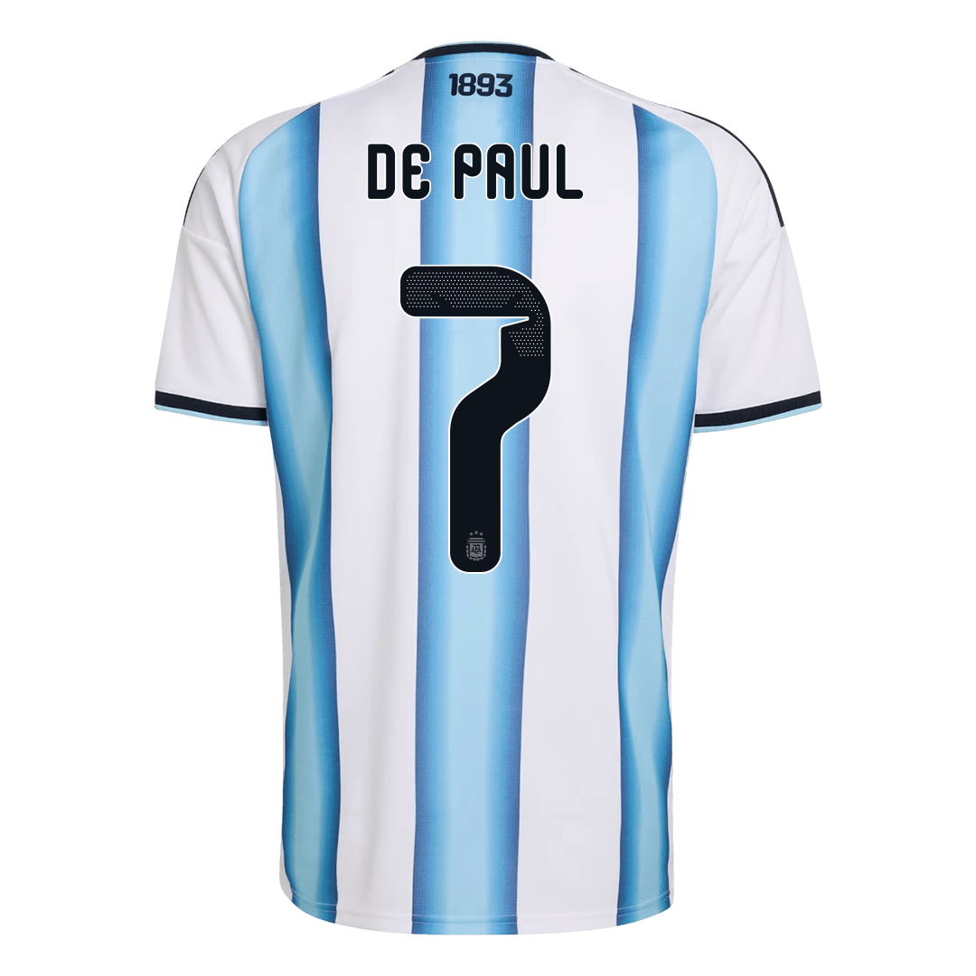 Argentina Hjemmedrakt VM 2026 – DE PAUL #7 [PREMIUM] – bilde 10