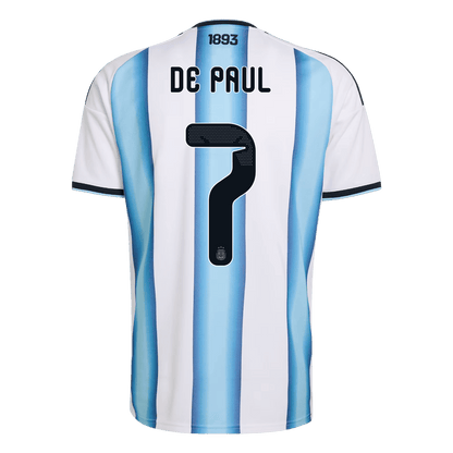 Argentina Hjemmedrakt VM 2026 – DE PAUL #7 [PREMIUM] – bilde 10