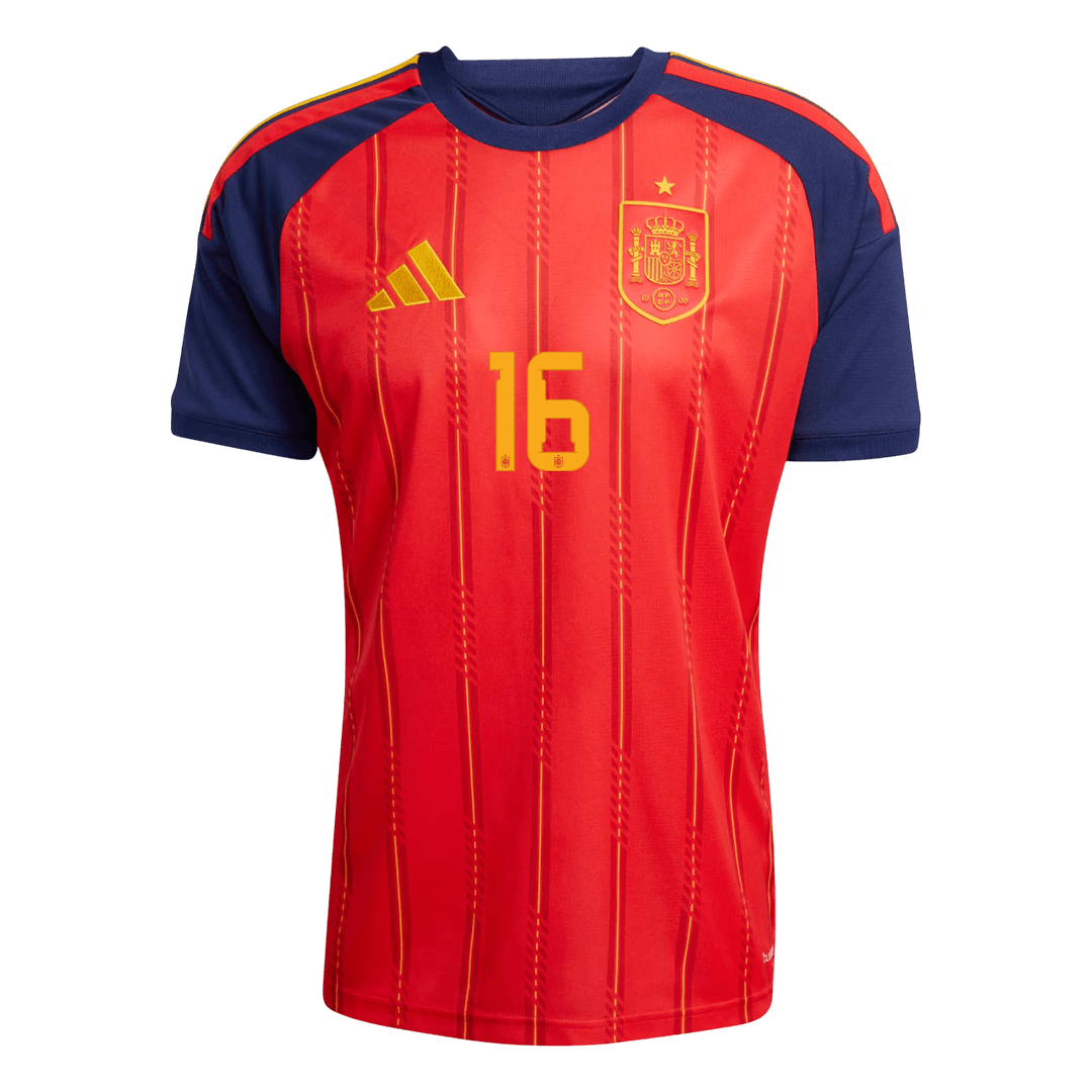 Spania Hjemmedrakt VM 2026 – RODRIGO #16 [PREMIUM] – bilde 2