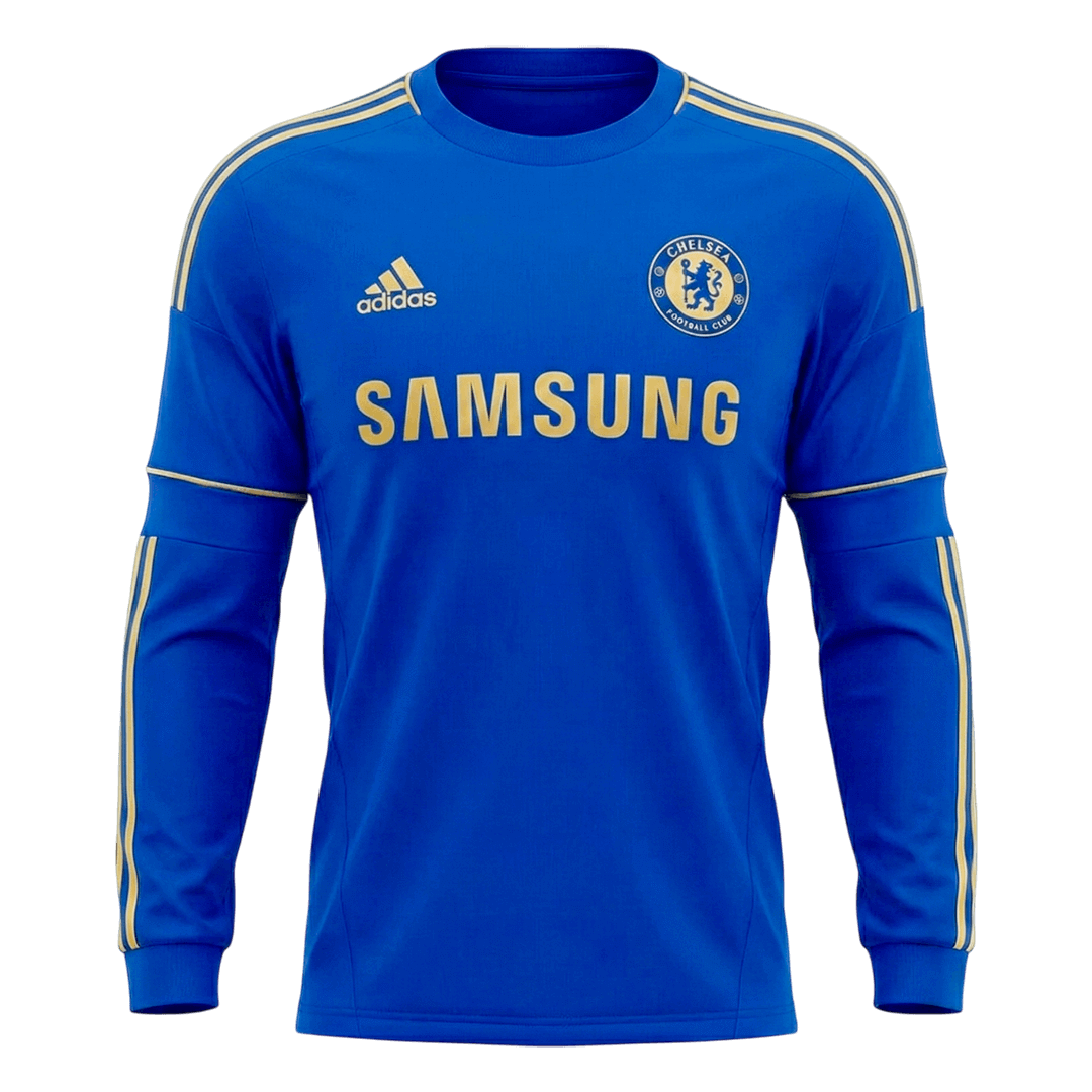 Chelsea Retro Langermet Hjemmedrakt 2012/13