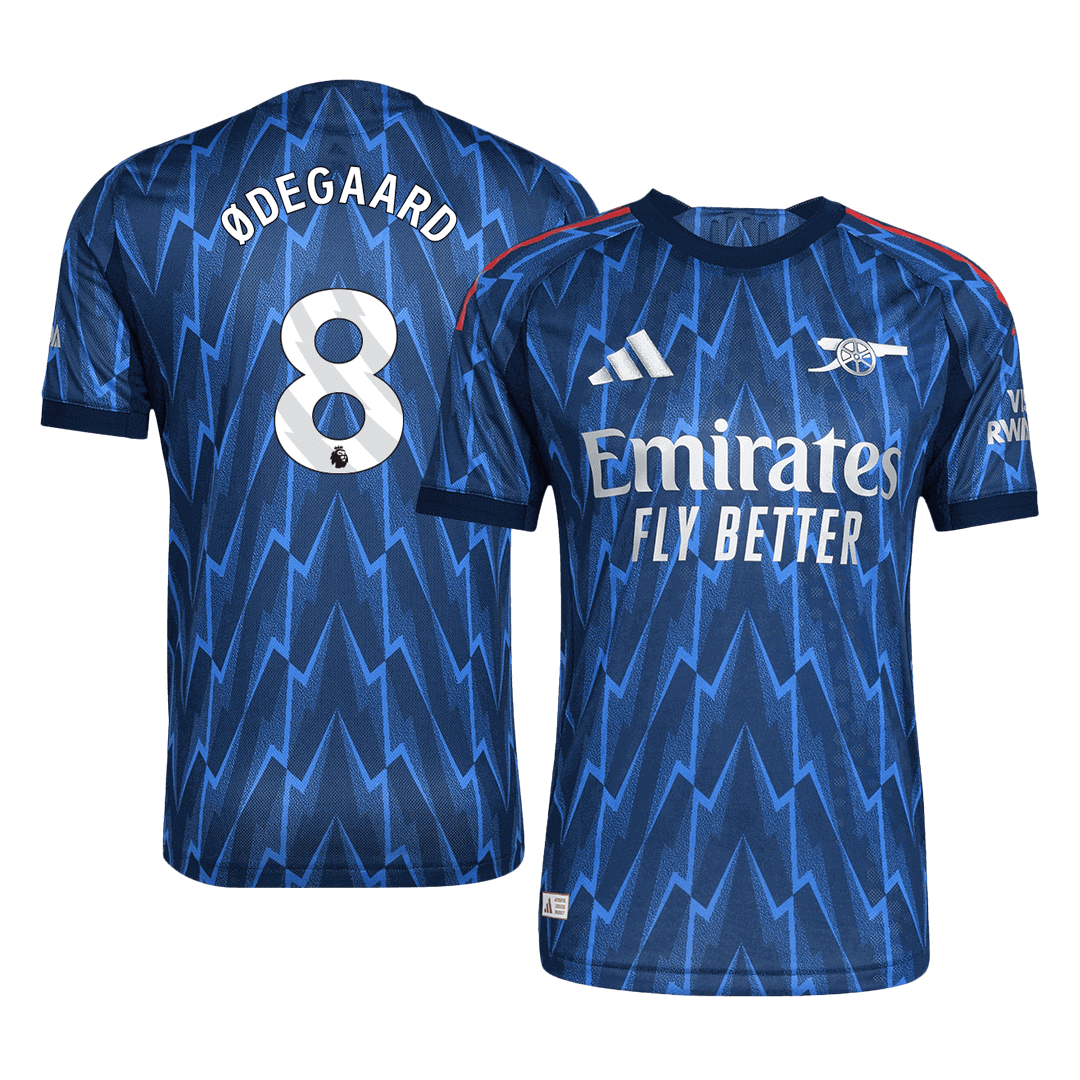 Arsenal Bortedrakt 2025/26 – ØDEGAARD #8 (Spillerversjon)